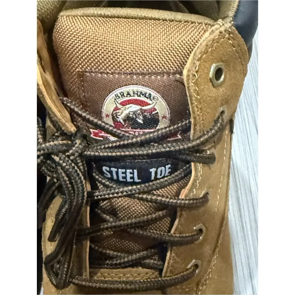 Brahma Steel Toe Waterproof Work Boots Men’s Size 12  EH Rated slip resistant
